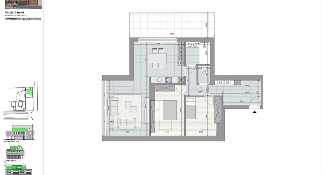 Nieuwbouwappartement te koop in BOOM