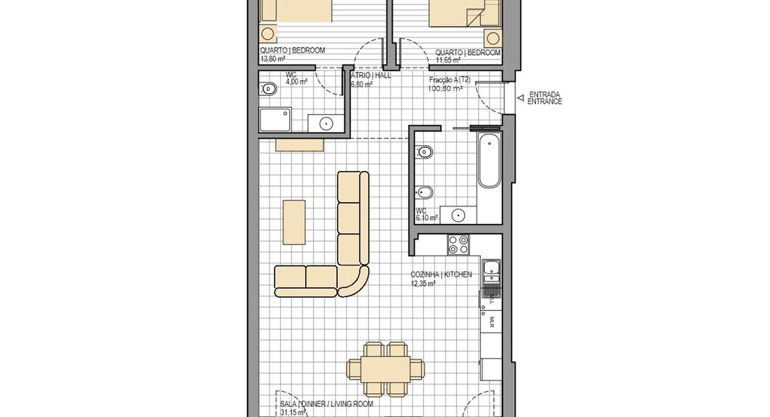 Nieuwbouwappartement te koop in S&Atilde;O MARTINHO DO PORTO