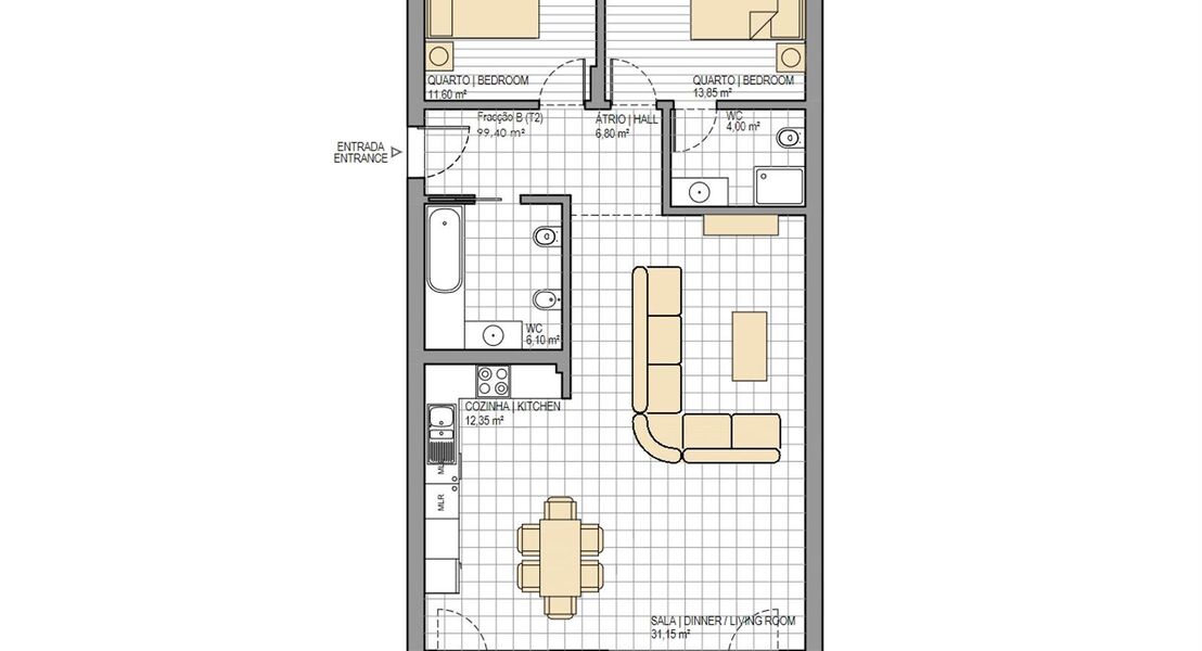 Nieuwbouwappartement te koop in S&Atilde;O MARTINHO DO PORTO