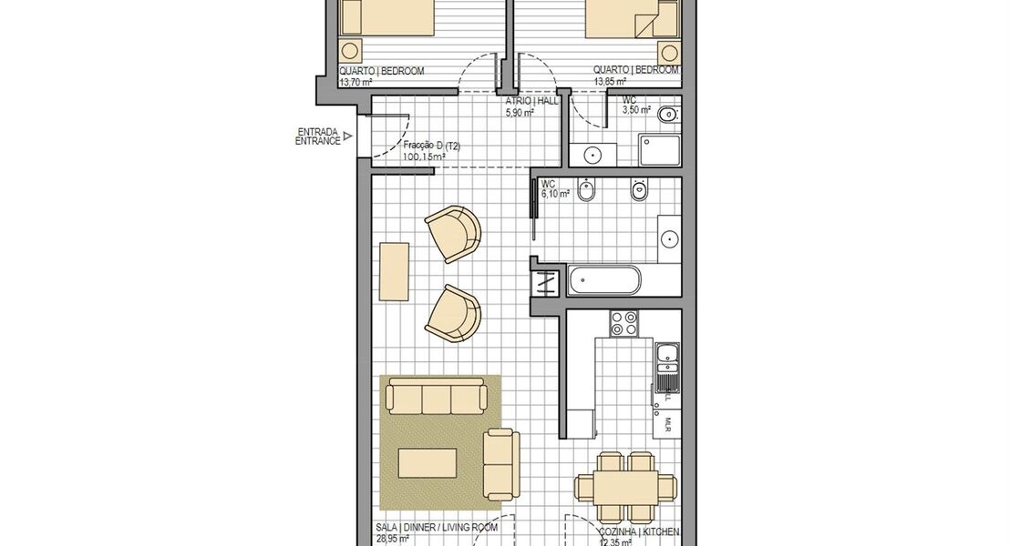 Nieuwbouwappartement te koop in S&Atilde;O MARTINHO DO PORTO