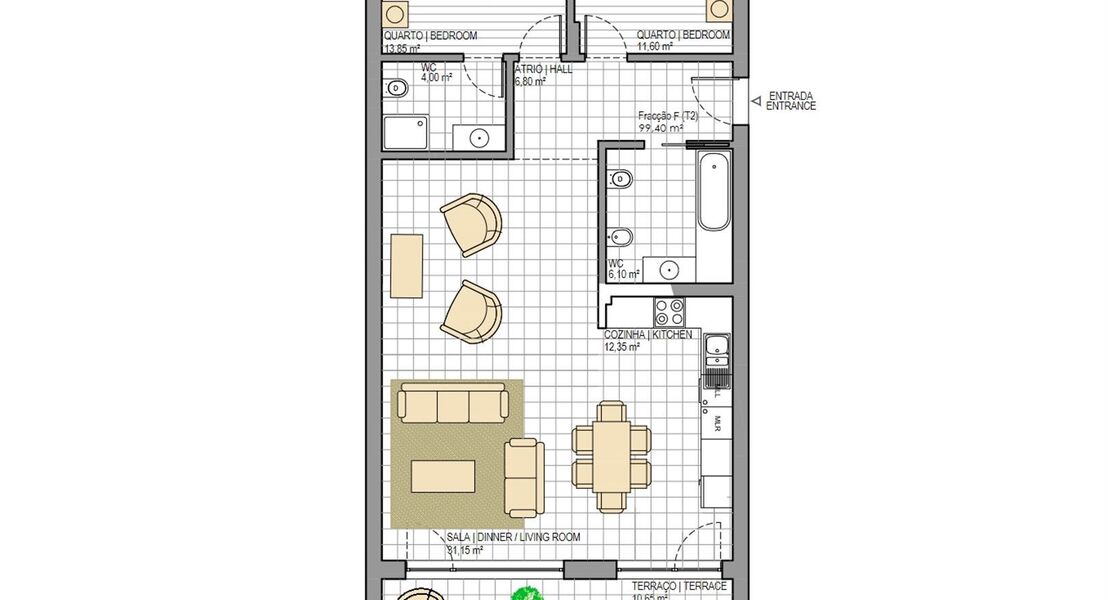 Nieuwbouwappartement te koop in S&Atilde;O MARTINHO DO PORTO