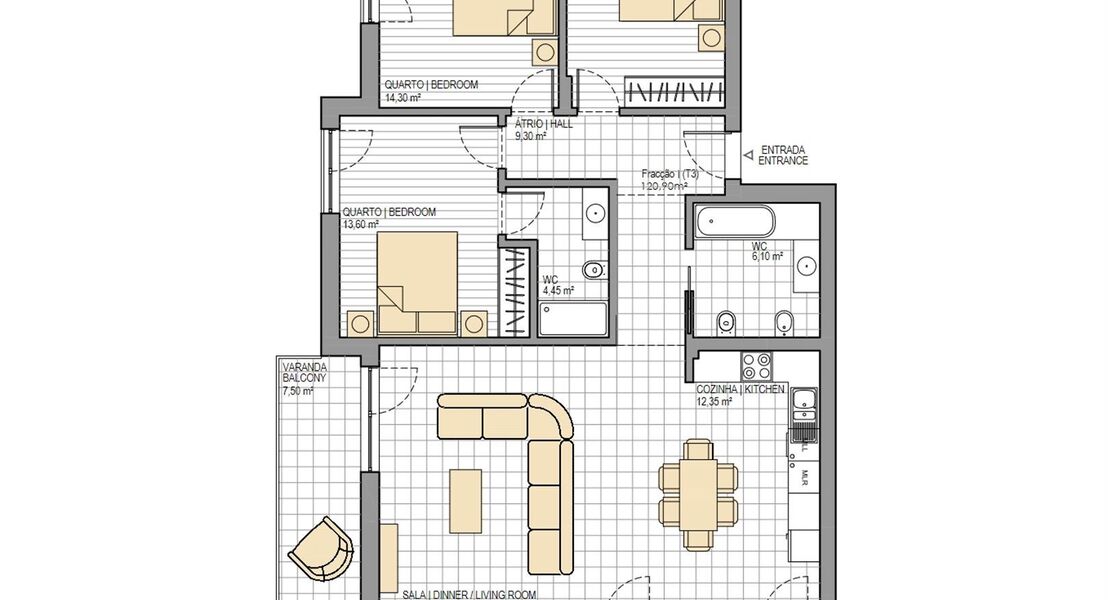 Nieuwbouwappartement te koop in S&Atilde;O MARTINHO DO PORTO