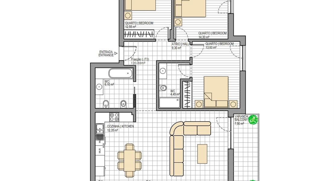 Nieuwbouwappartement te koop in S&Atilde;O MARTINHO DO PORTO