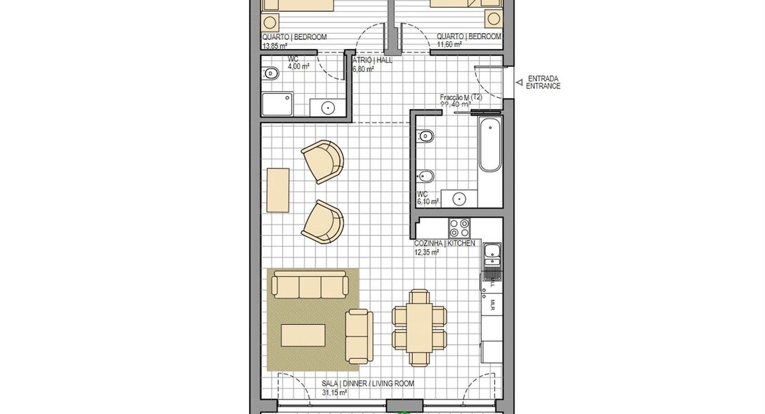 Nieuwbouwappartement te koop in S&Atilde;O MARTINHO DO PORTO