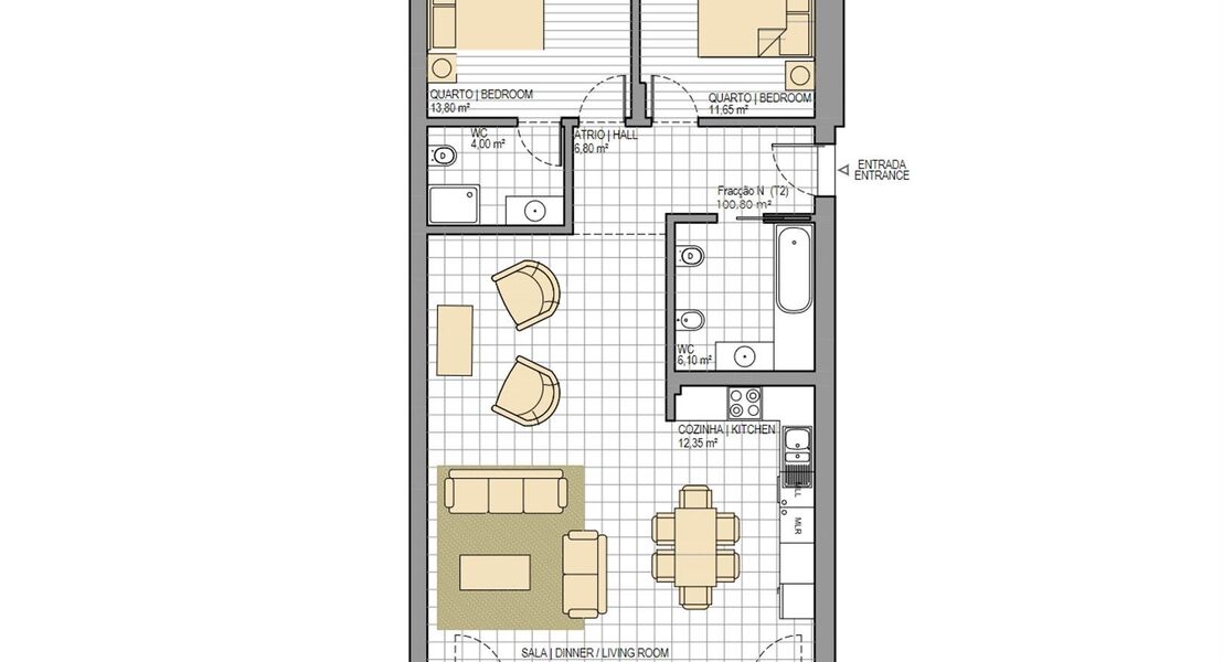 Nieuwbouwappartement te koop in S&Atilde;O MARTINHO DO PORTO