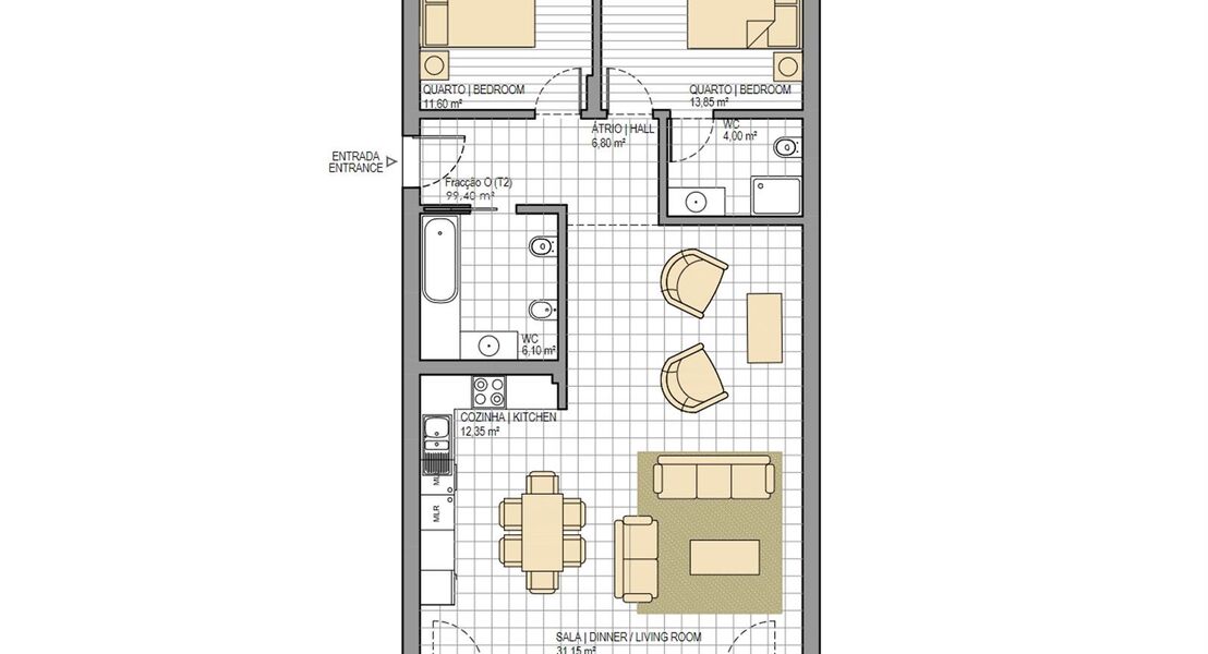 Nieuwbouwappartement te koop in S&Atilde;O MARTINHO DO PORTO