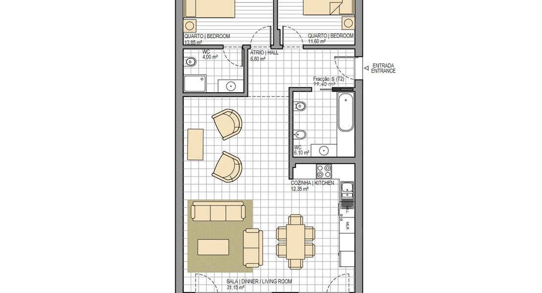 Nieuwbouwappartement te koop in S&Atilde;O MARTINHO DO PORTO