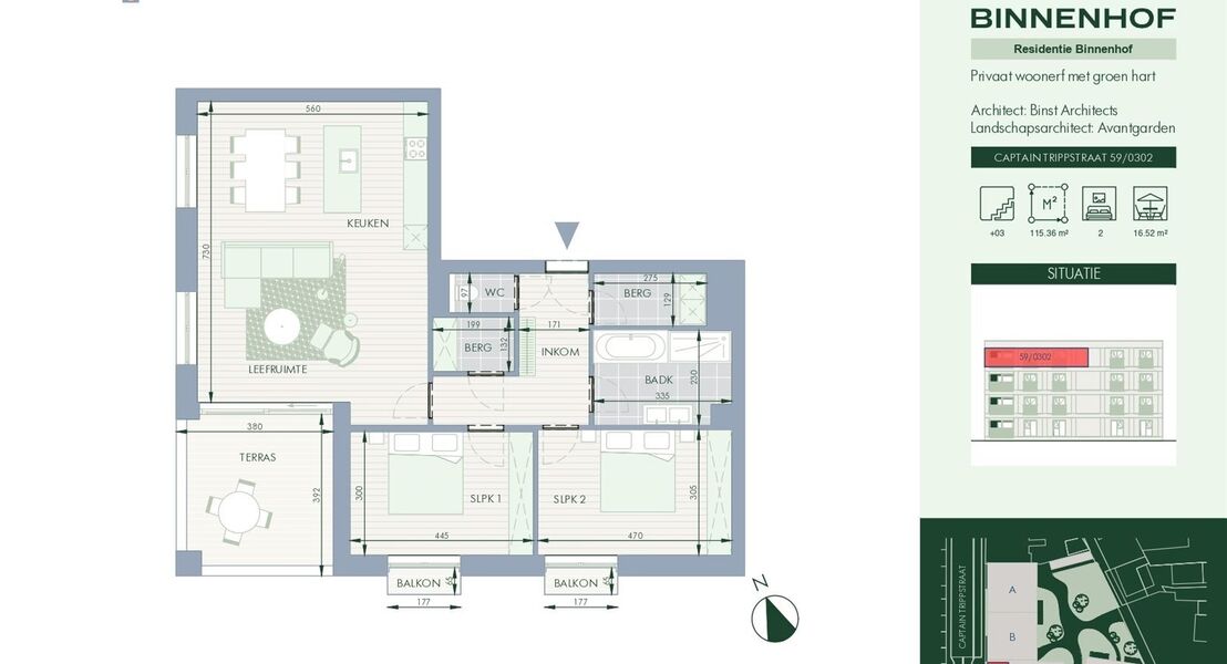 Nieuwbouwappartement te koop in WILLEBROEK